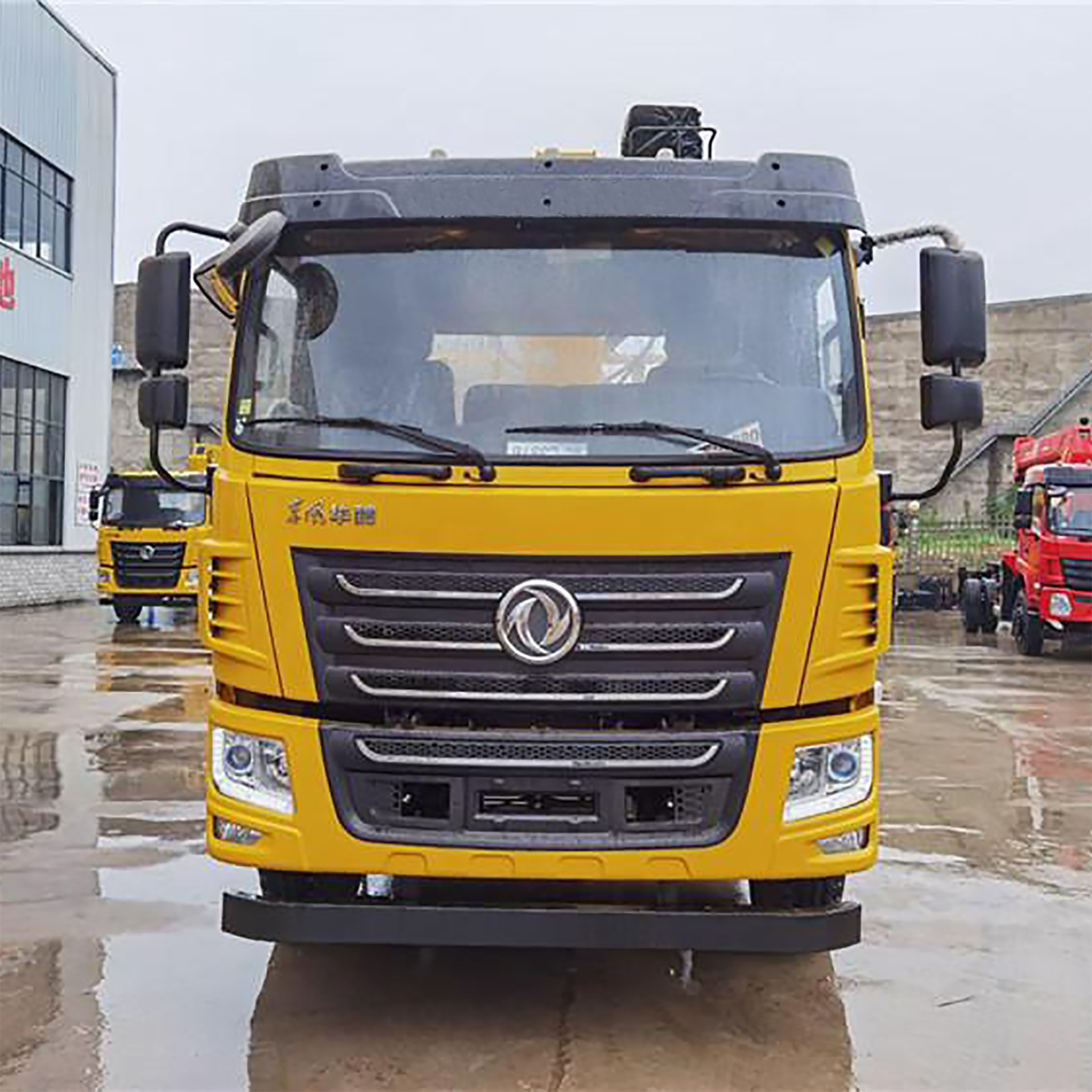 东风华神f5随车吊 10吨四节臂随车吊徐工10吨吊机 随车起重运输车