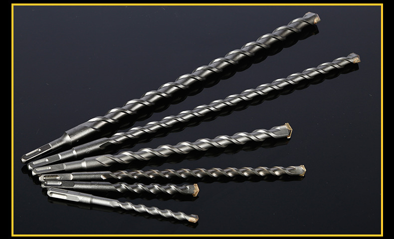 货源供应 方柄四坑钻混凝土钻孔冲击建工钻头世扬精品电锤钻头