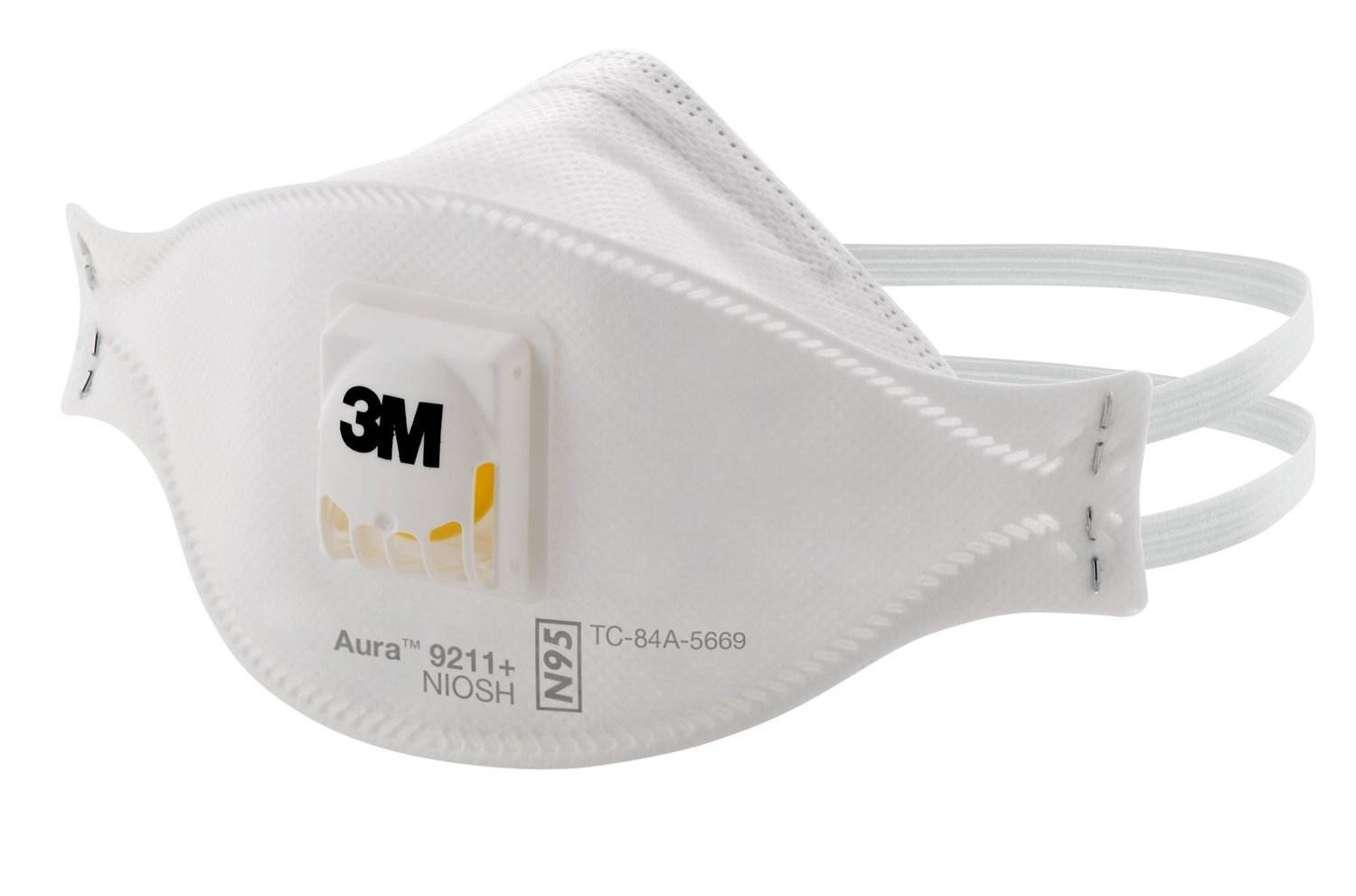 3m 口罩 9211  鱼形带呼吸阀口罩n95