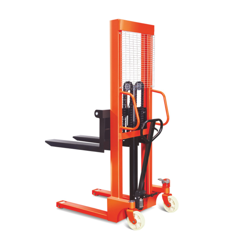 牛力手动液压叉车0.5t1吨2t3堆高车手动脚踩液压升高车堆高机