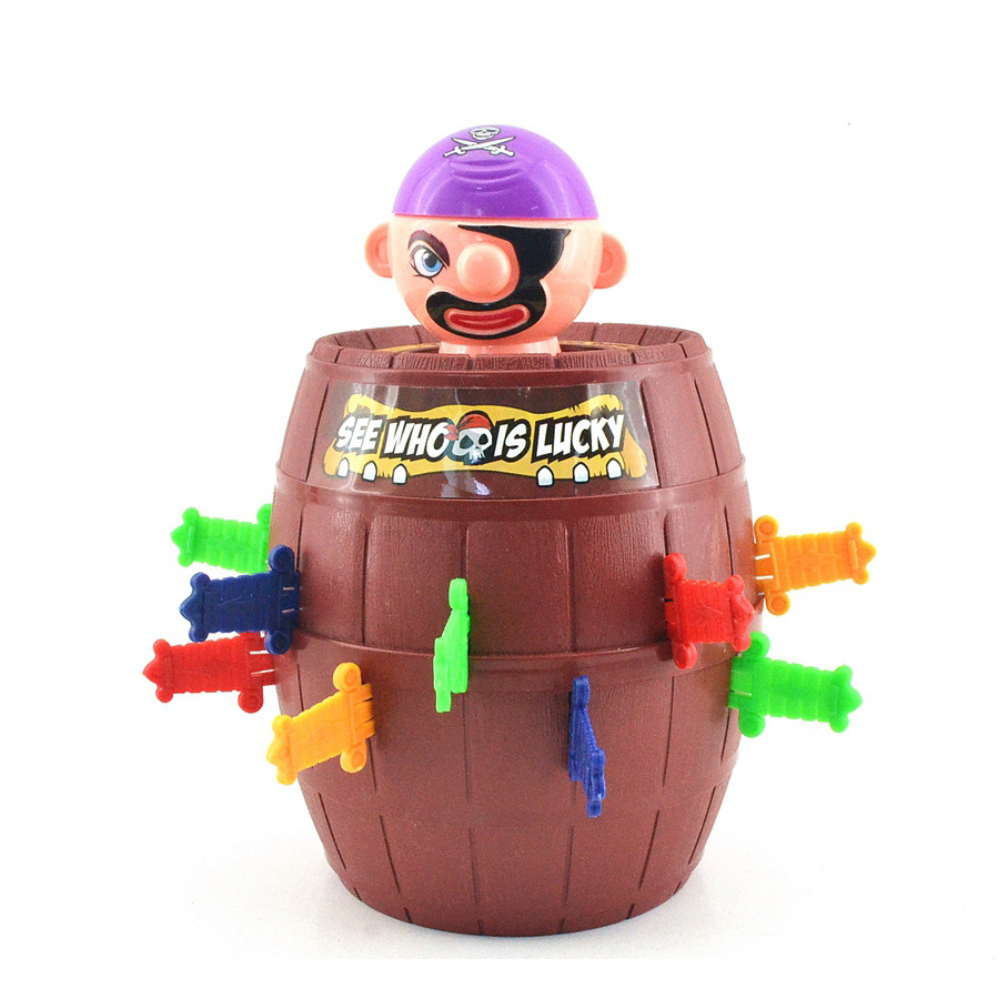 整蛊海盗桶新奇特整人玩具儿童智力玩具桌面互动玩具批发