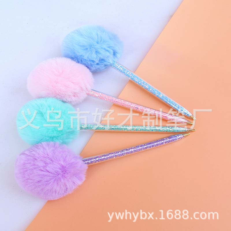 Diamond Painting Tools Spot Drill Pen Cross Stitch Spot Drill Tool Nail Art Sticking Drill Pen Big Hair Ball Diamond Painting Spot Drill Pen