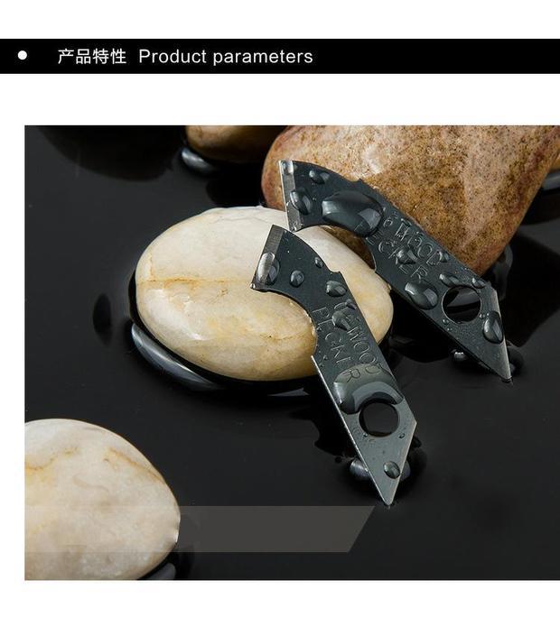 啄木鸟钩刀片 黑色勾刀片亚克力有机玻璃切割刀片fd-507