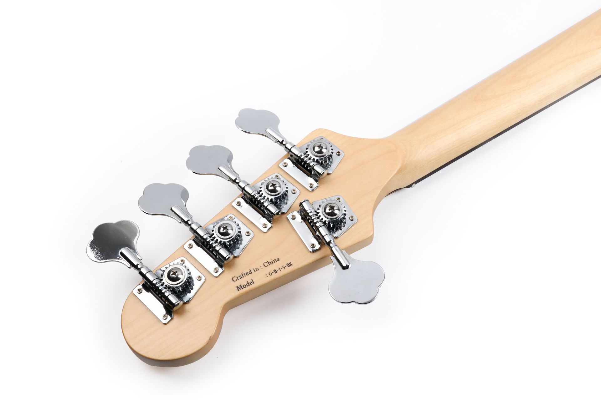 电贝司乐器批发g-b1-5 五弦贝斯梧桐木 亮光琴行教学入门供货电商