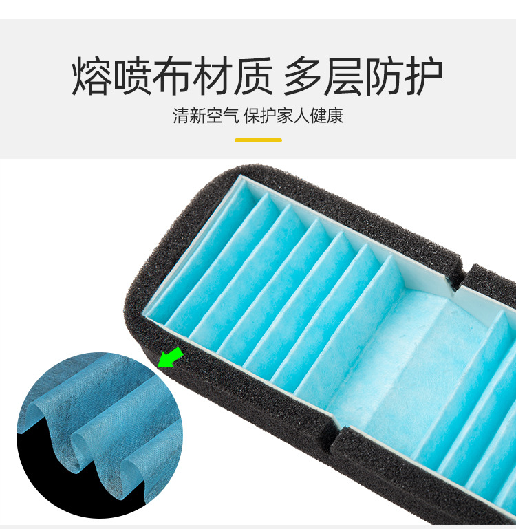 保护罩过滤棉净化空气适用于特斯拉进气口罩滤芯棉汽车用品