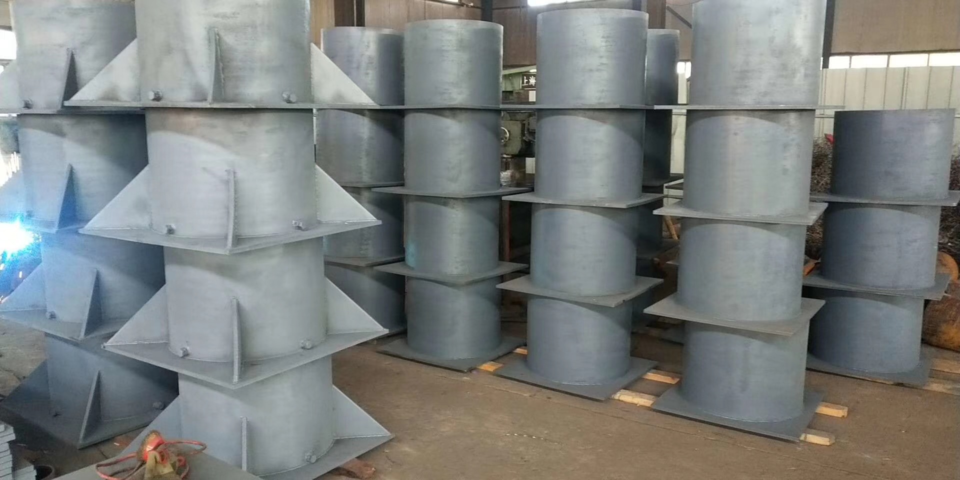 桥梁临时支座沙桶式t型梁临时支座桥梁砂筒式沙桶临时支座厂家