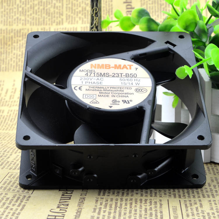 原装nmb 大风量风扇 4715ms-23t-b50 机柜风扇 230v ups电源风扇