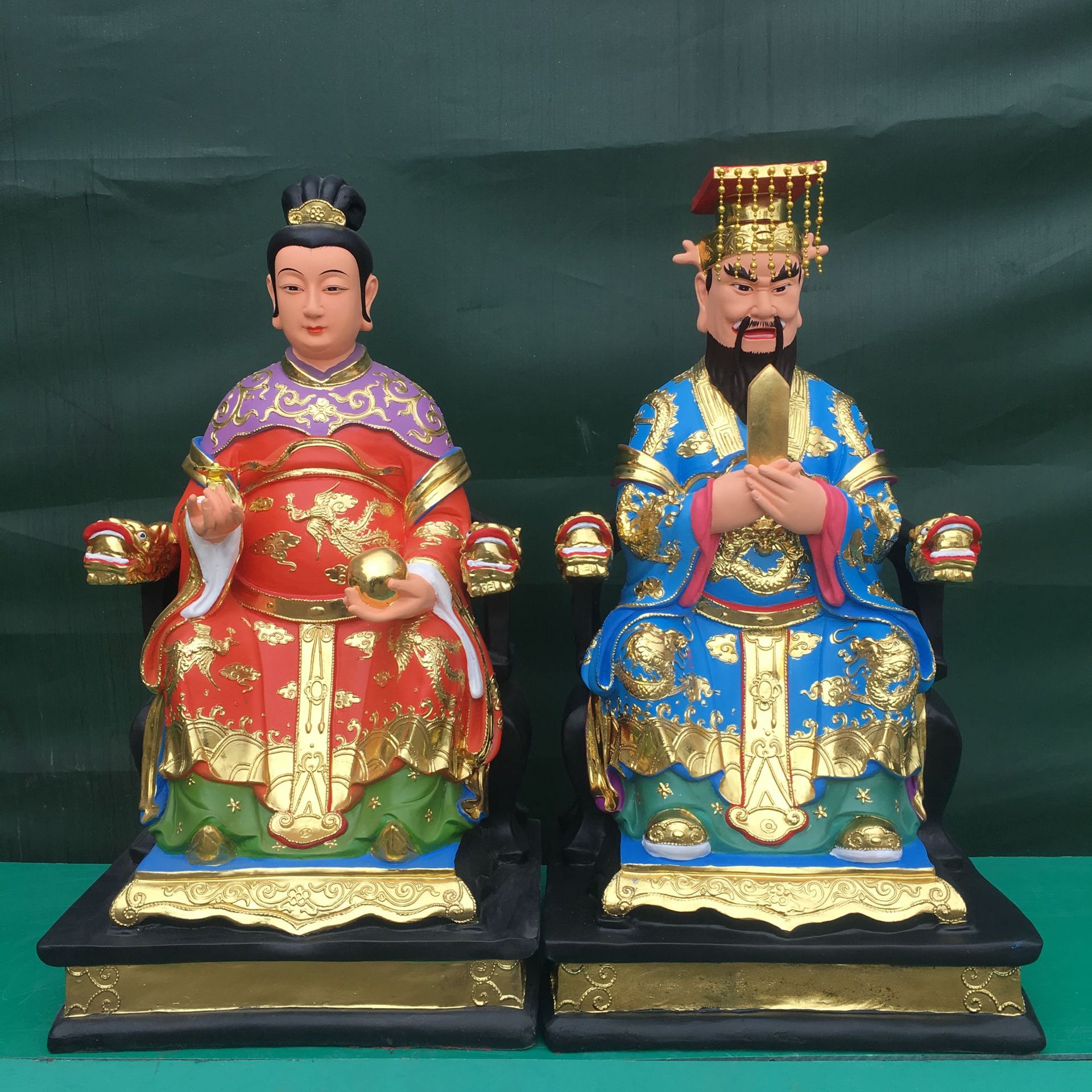 树脂波璃钢佛像摆件菩萨26寸88cm四海龙王龙母道教仙家