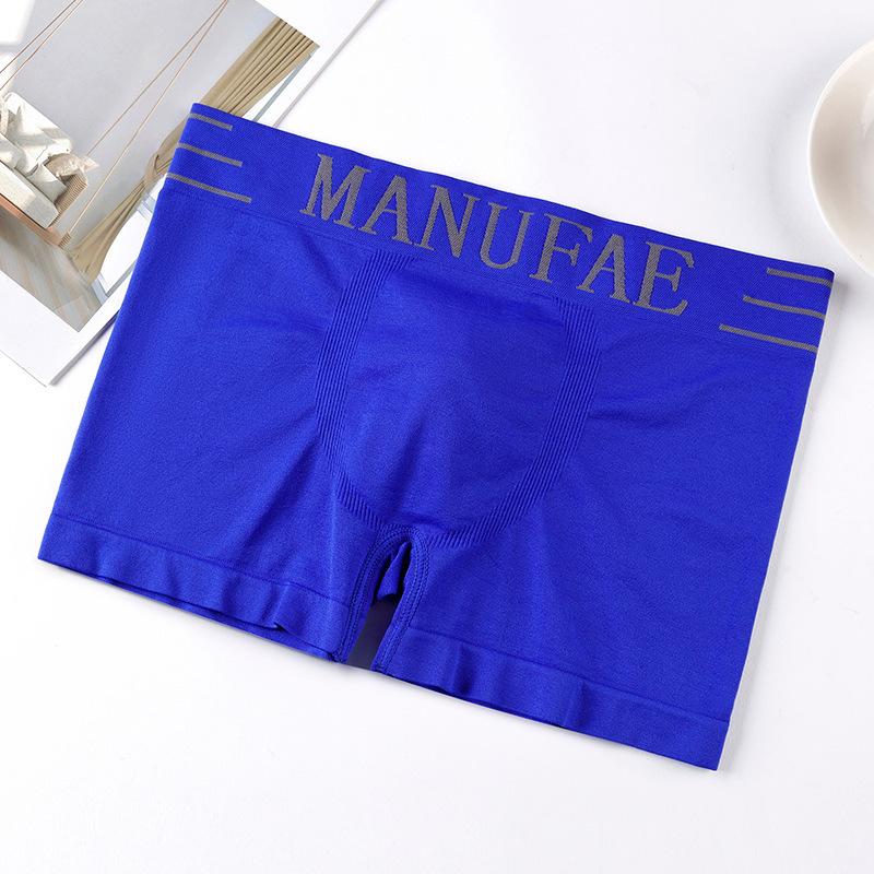 Men's Boxer Briefs Japanese-Style Boxer Shorts for Teenagers and Students Solid Color Shorts plus Size Loose Underpants