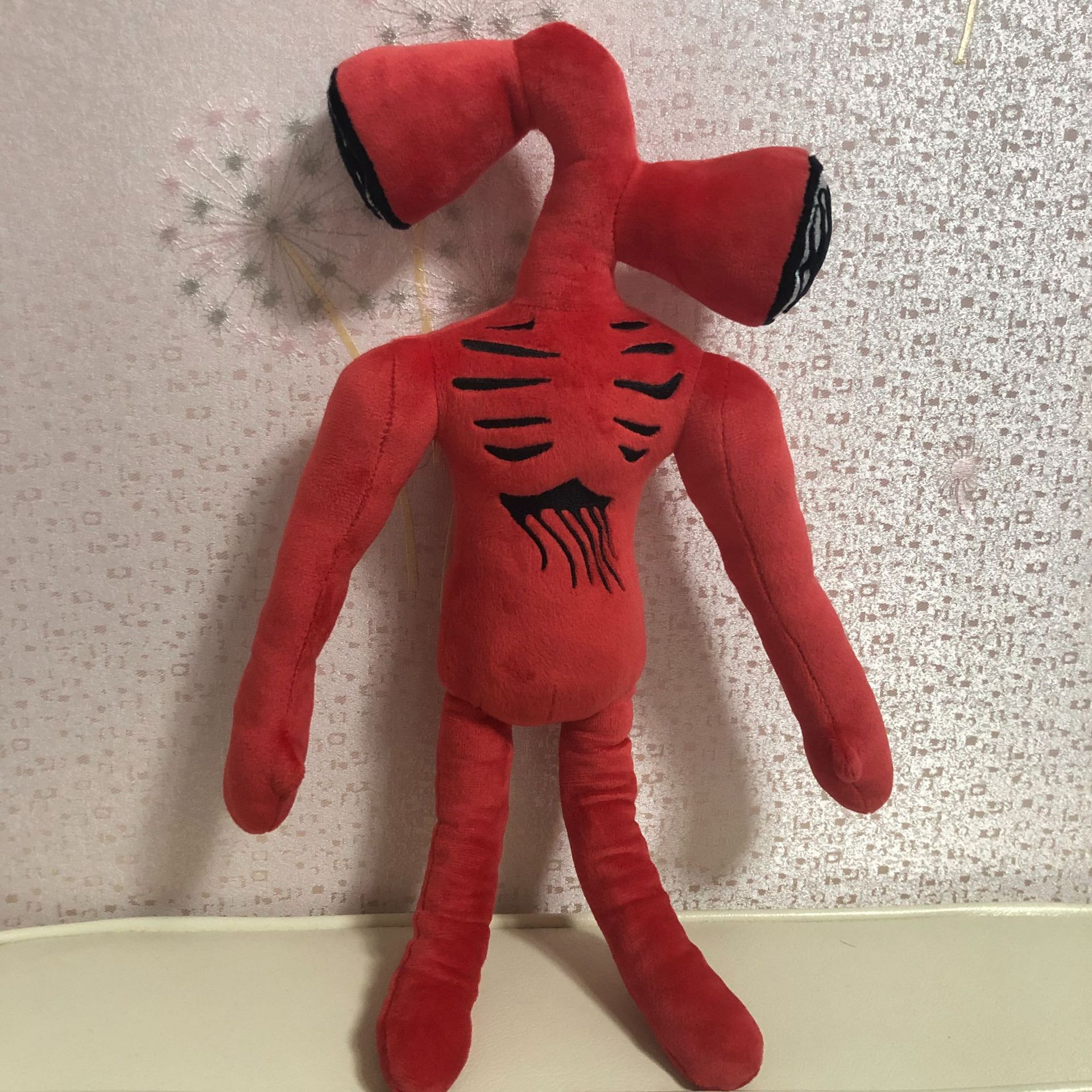 跨境爆款siren head 警笛头毛绒玩具黑猫玩偶公仔圣诞礼物批发