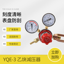 天川YQE-03乙炔减压器0.25*4减压阀厂家销售上海减压器