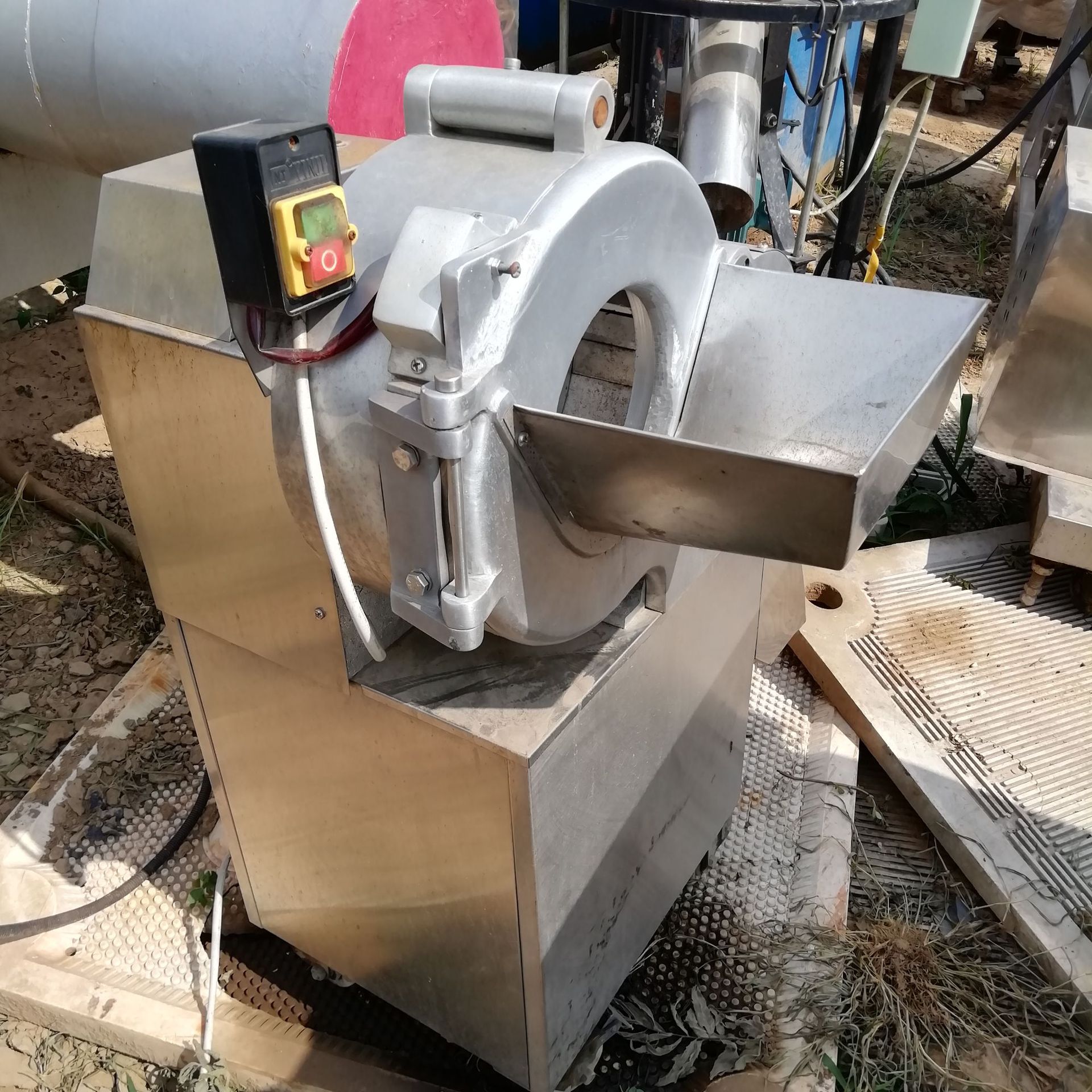 二手蔬菜银鹰切丁机chd100切丁机蔬菜切丁切丝机多功能切菜机