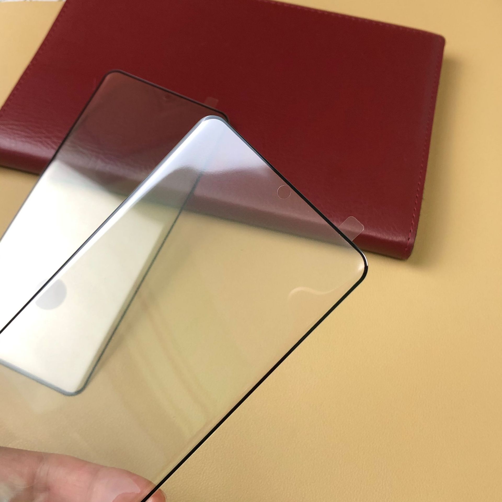 适用三星s20ultra钢化膜 s20曲面3d热弯边胶玻璃保护贴指纹贴解锁