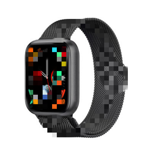 i5智能手环wearfit高亮屏ip67心率血压粉色女士黑色男士配置钢带