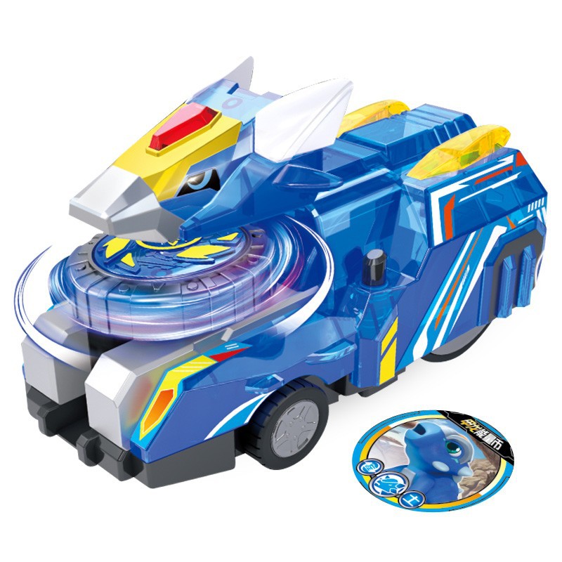 心奇爆龙战车三新奇星期暴龙恐龙陀螺霸王龙正版儿童玩具男孩新款