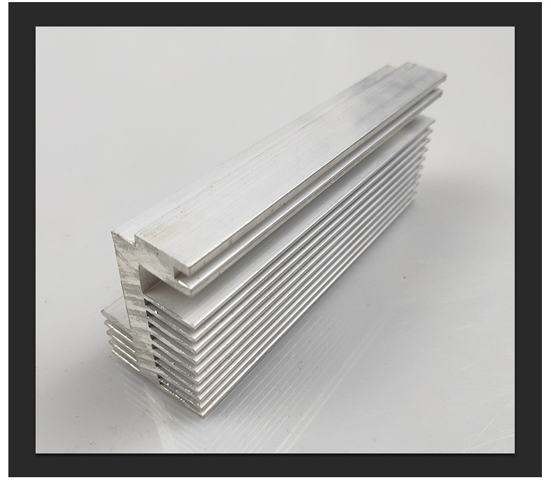 厂家定制高强度铝合金方管 矩形管铝方扁 定制工业铝型材散热器