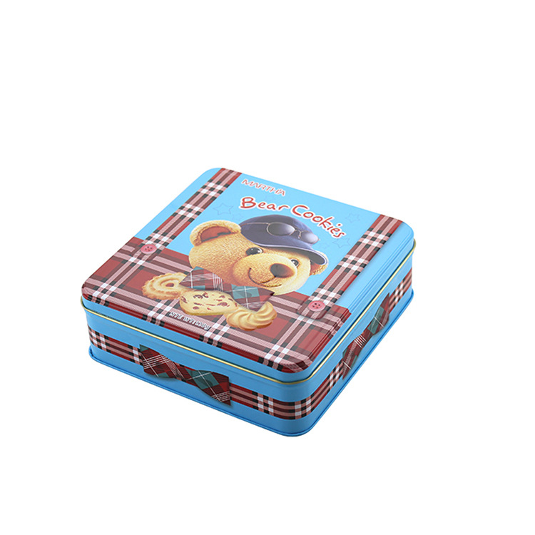 兴泰制罐卡通饼干铁盒 曲奇糖果食品包装情人节定制厂家直销空盒