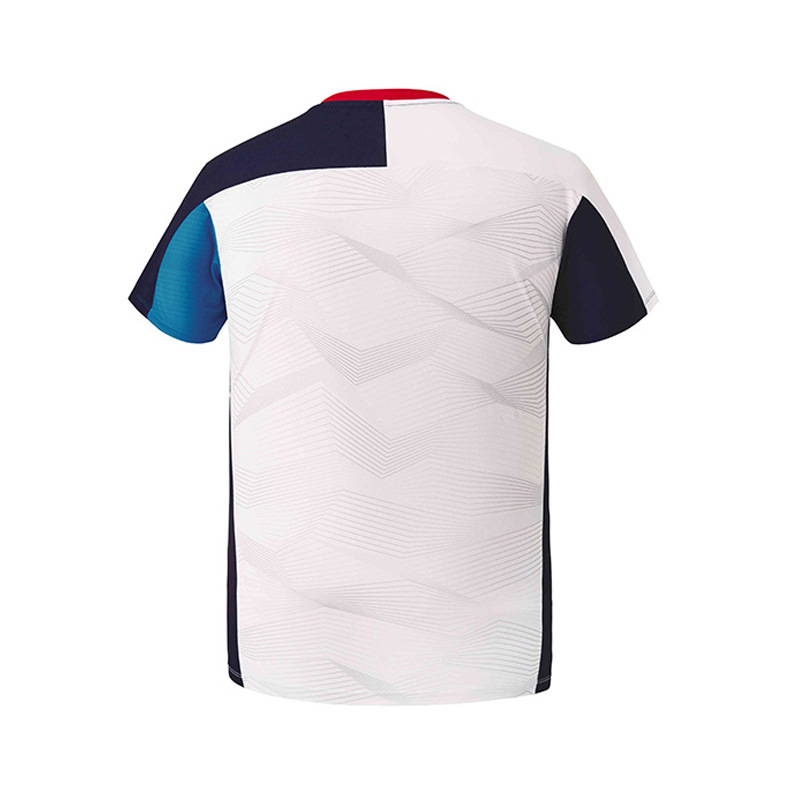 批发2020新款羽毛球服短袖套装乒乓服速干透气可定制团购批发-阿里巴