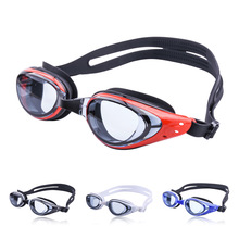 新款泳镜防水防雾高清女近视泳帽套装男儿童大框潜水装备游泳眼镜