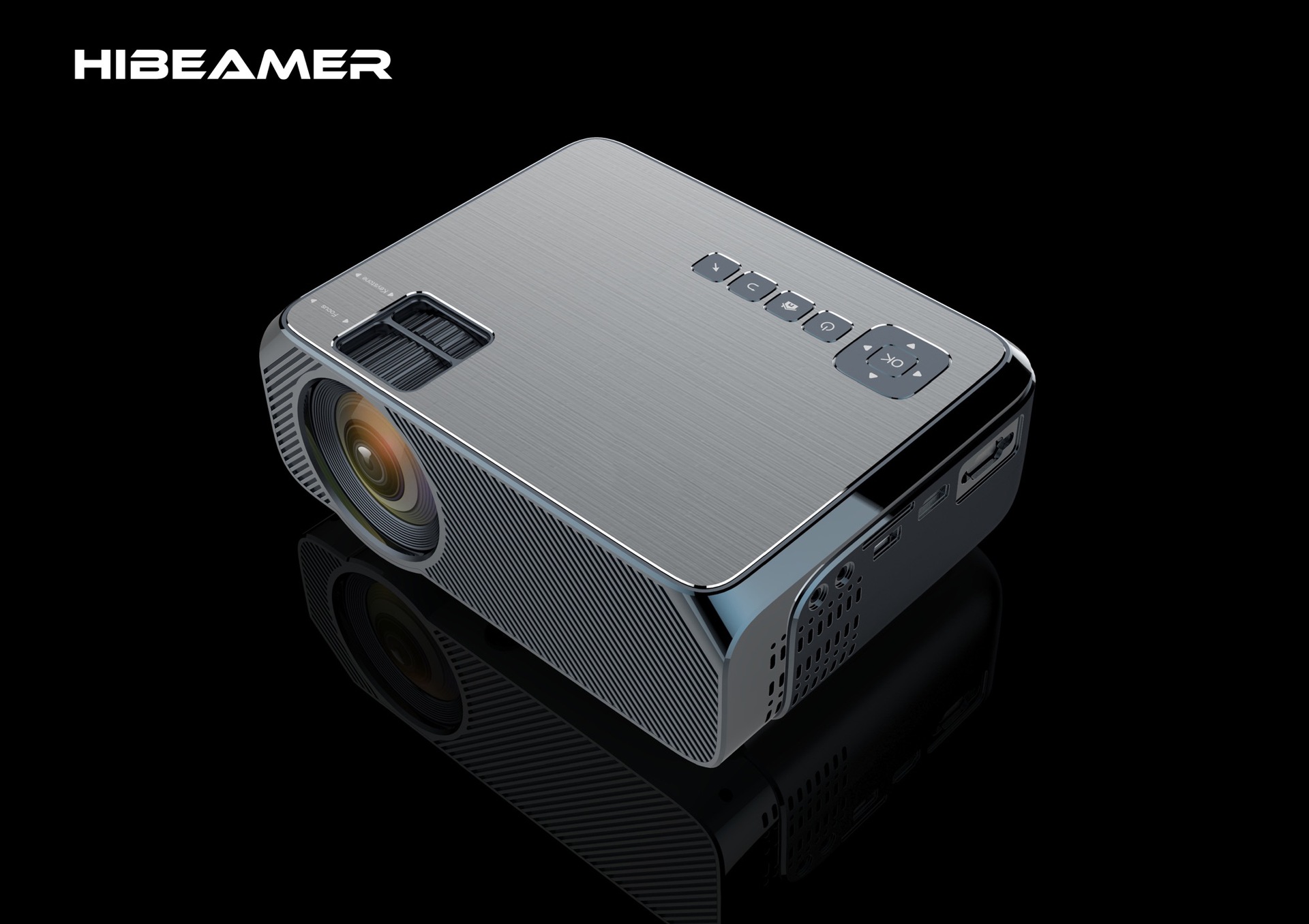 手机无线wifi同屏投影仪家用高清便携支持1080p迷你微型led投影机