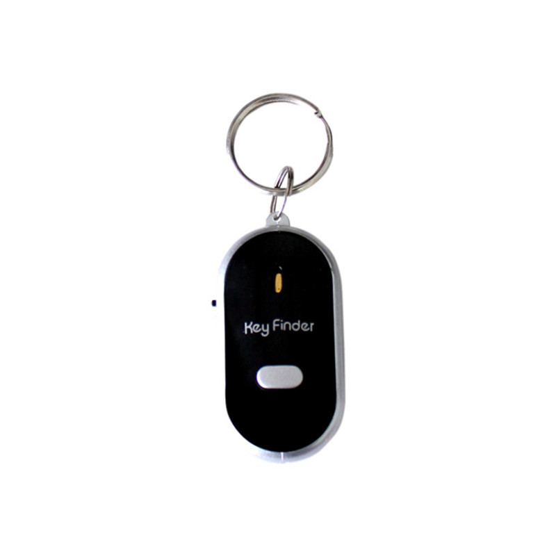 Whistle Key Finder Anti-Loss Alarm Device Led Electronic Gift Key Finding Sensor Abs Material Spot Supply