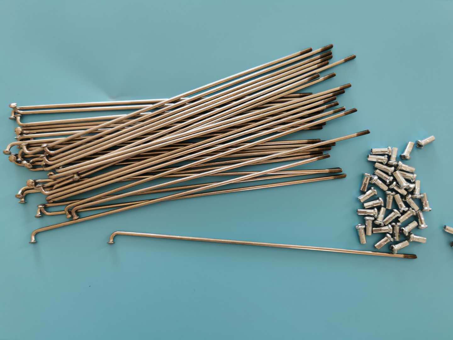 36根 2.5mm粗12g12k号电动车辐条自行车电瓶车条载重王钢丝车条-阿里