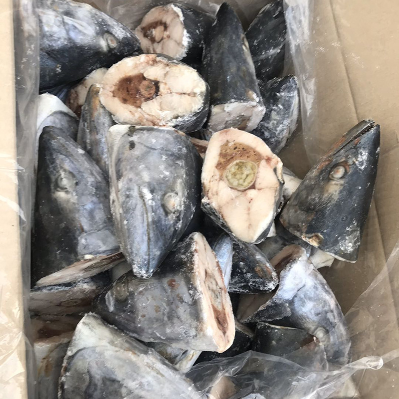 四海水产鲜冻鲅鱼头个大肉肥肉质鲜美鲅鱼头美味健康马鲛鱼头海鱼
