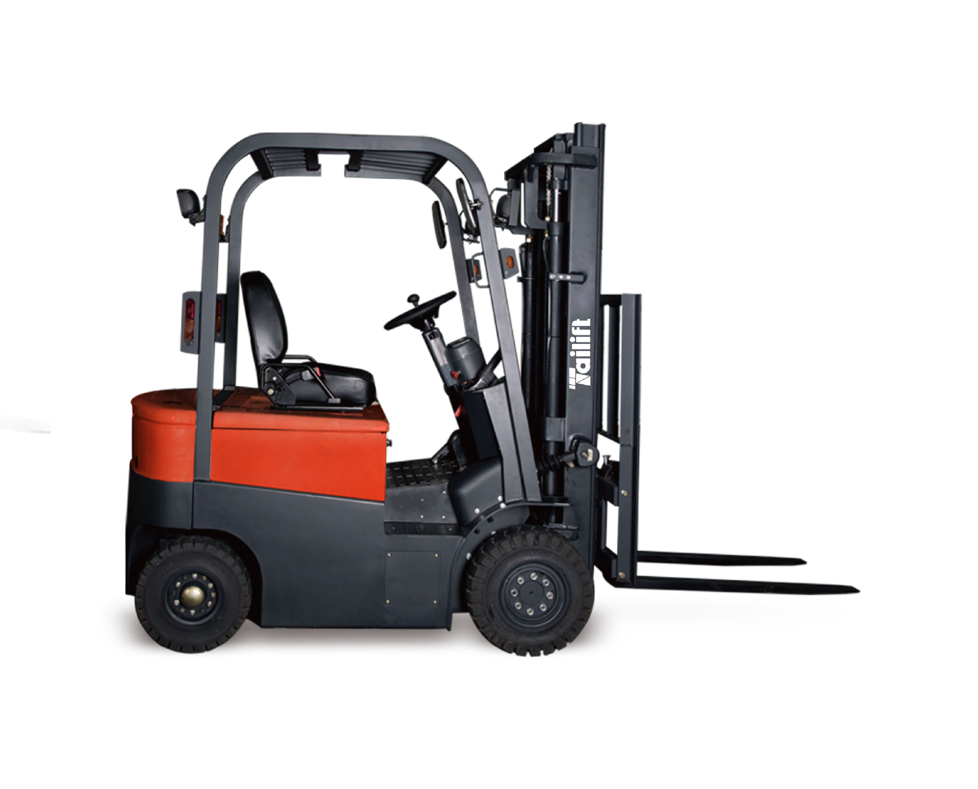 丰田台励福叉车电动手动载重1.5吨升5米堆高堆垛平移电车