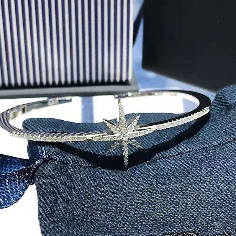 apm流星开口手镯女高级感气质福袋六芒星手环欧美爆款