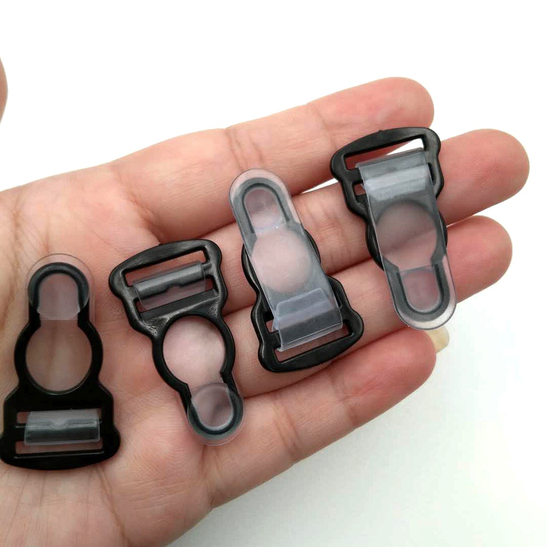 厂家直销 塑料插扣 按压扣 内衣调节扣 织带扣 对扣 前扣 15mm