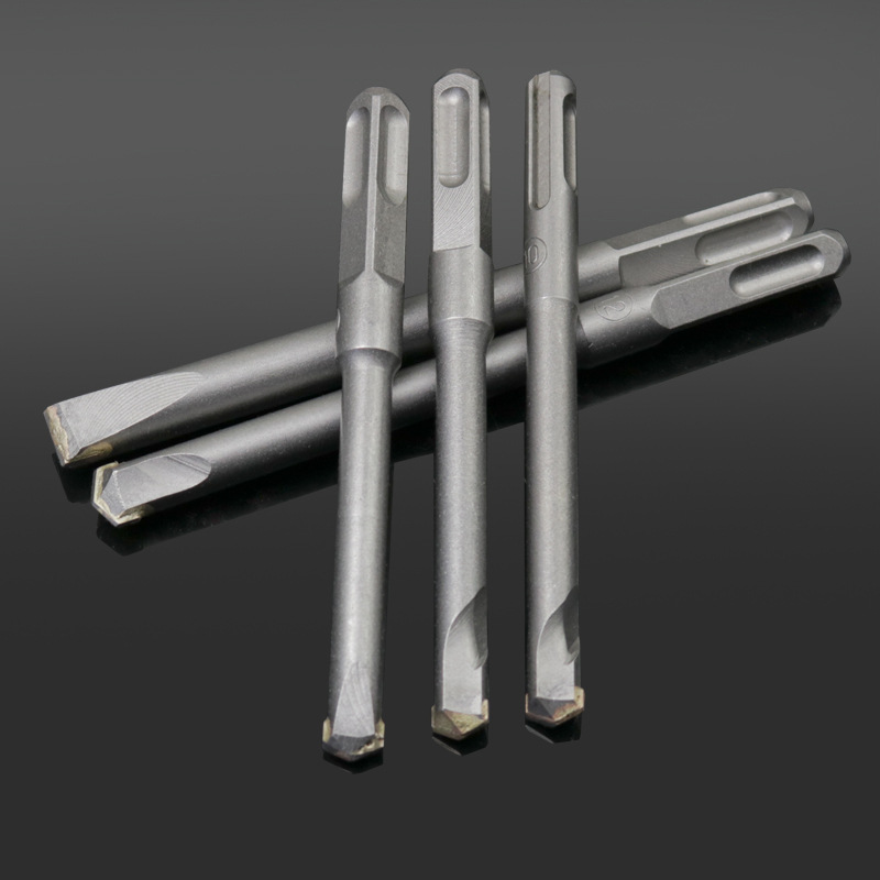 电锤钻头铲墙王方柄红砖四坑冲击钻头合金凿头混泥土开槽电镐凿.