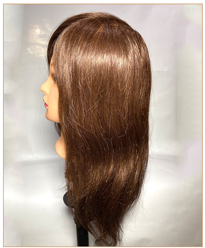 全真发头模 可漂染烫吹卷练习头模特头假人公仔头模特头