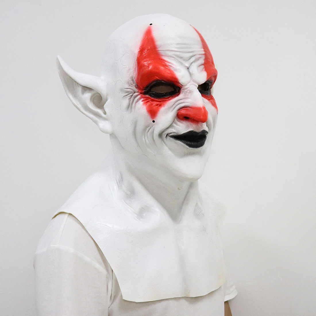 独立站万圣节游戏暗黑圣经堕落天使谎言之王黄色小鬼恶魔面具头套