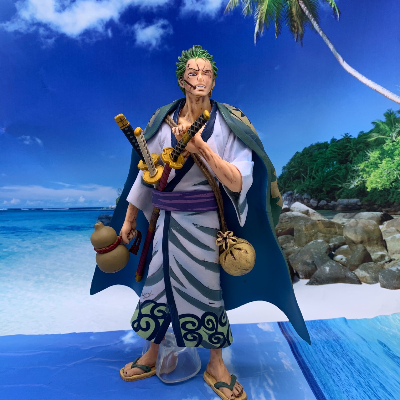 海贼/航海王gk二次元(动漫颜色)一番赏和服索隆和之国索隆手办