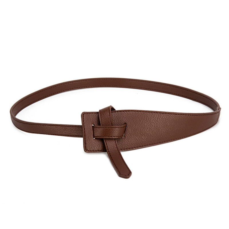 腰带女小众设计时尚 女士腰封百搭个性打结配连衣裙子衬衫装饰