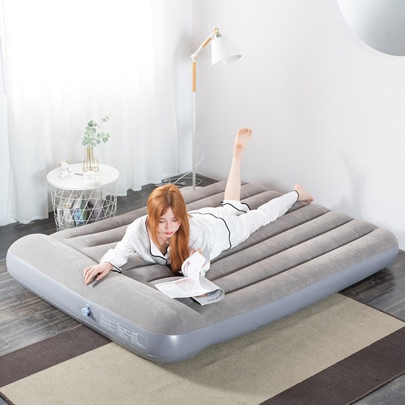 厂家直销 气垫床双人家用打地铺折叠充气床垫户外单人午休床气