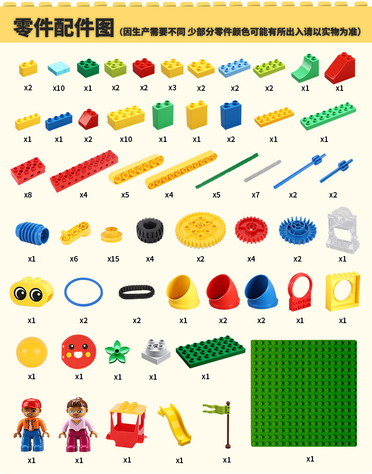 乐高 wedo零件表图片