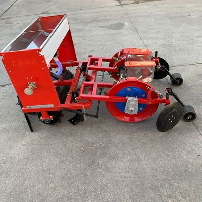 辣椒播种铺膜机 四行玉米播种覆膜机价格玉米精量铺膜播种机