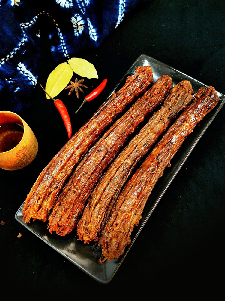 可代发 周小贱手撕嗨鸭脖60g网红整根超长手撕风干鸭脖氮气锁鲜