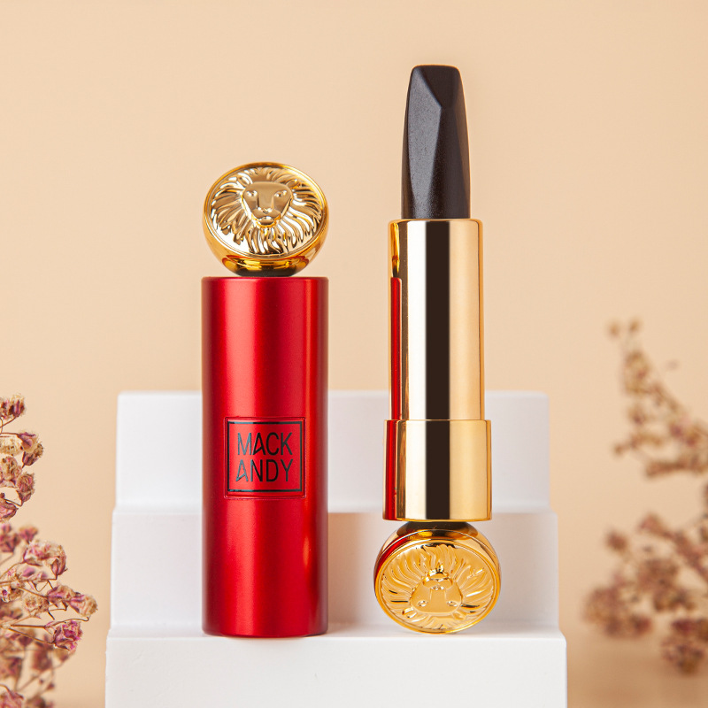 玛可安迪口红快手抖音热推黑钻三色口红哑光雾面持久保湿滋润正品