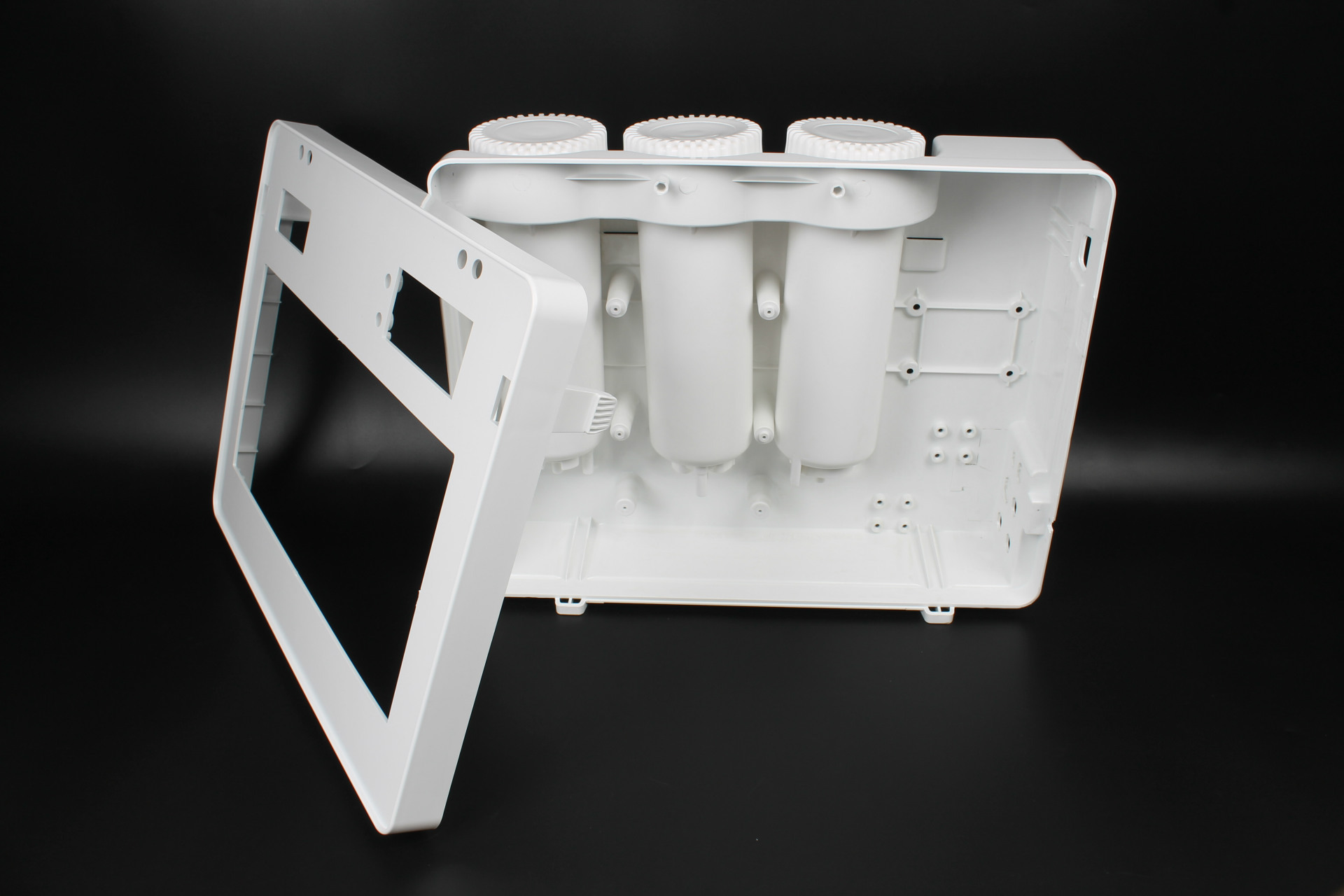 三代净水器外壳ro反渗透纯水机机壳75g-400g机箱五级直饮水机外壳