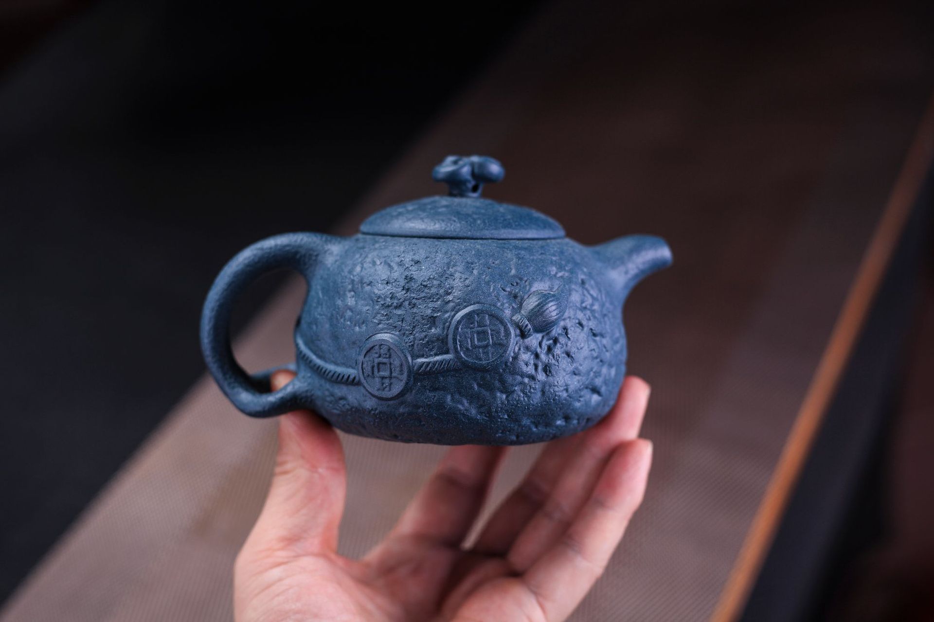 宜兴紫砂壶原矿绿泥手工制作招财供春壶精美紫砂壶茶具茶壶单壶家