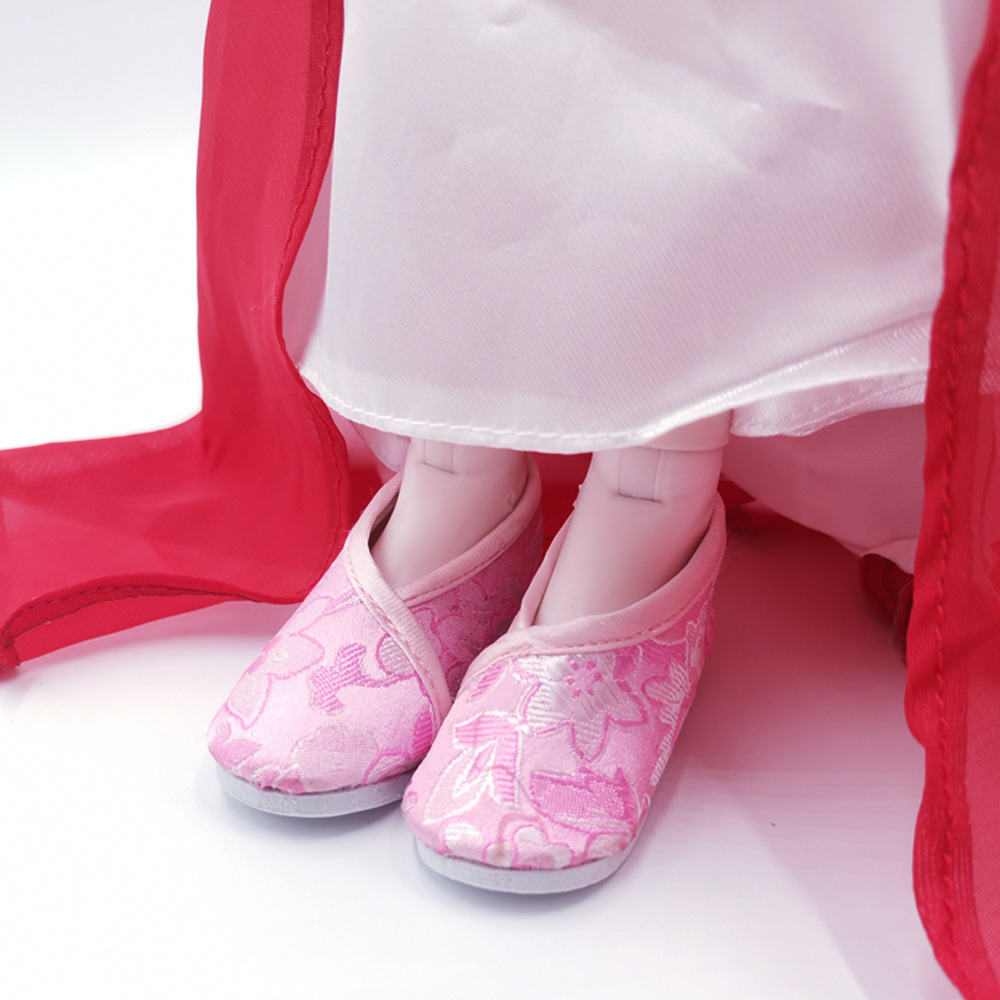 60厘米夜罗丽娃娃古装鞋子夜萝莉仙子宫廷古装鞋子60cm娃娃鞋子