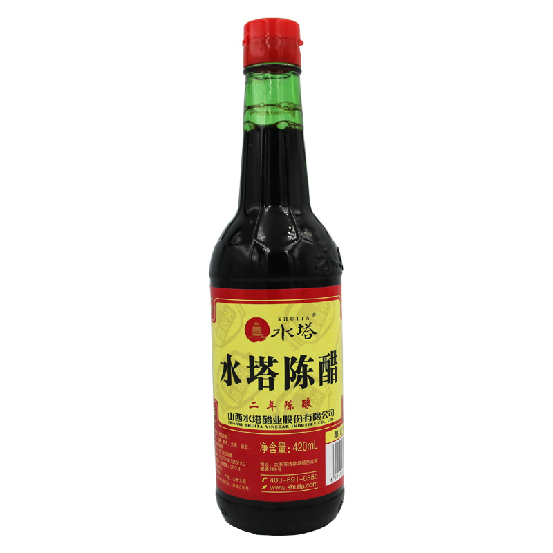 山西水塔陈醋二年陈酿420ml/瓶
