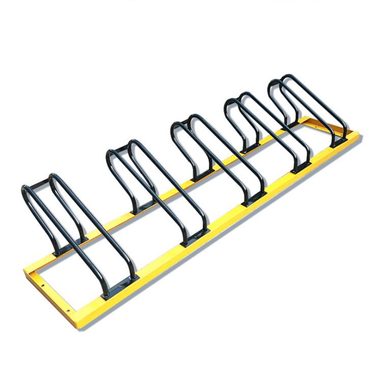 自行车卡位摆放架厂家供应卡位式停放架电动车地锁停车位自行车架