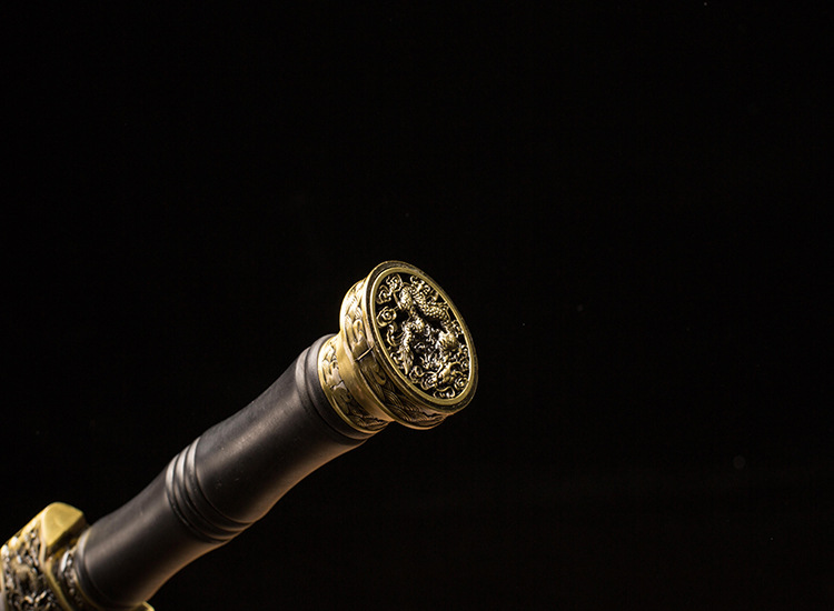 龙泉市侍诚御龙剑汉剑赵云剑花纹钢手工硬剑唐剑镇宅刀剑未开刃