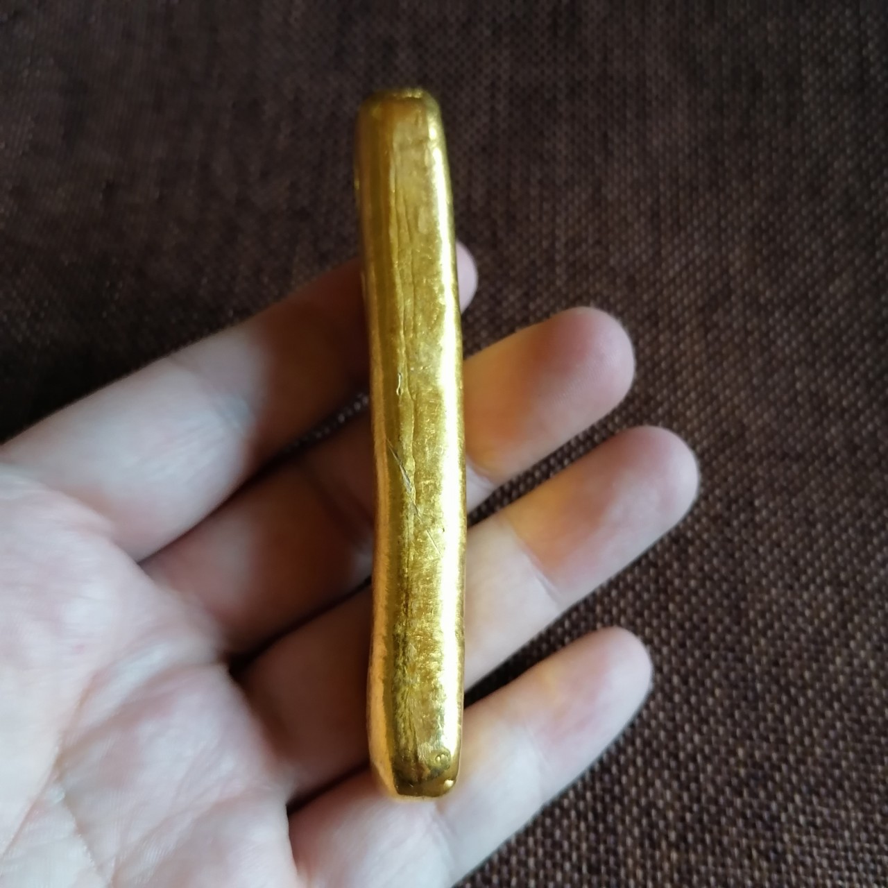 仿古古董古玩金锭 康熙四年造寿字金锭金条金元宝 厂家批发