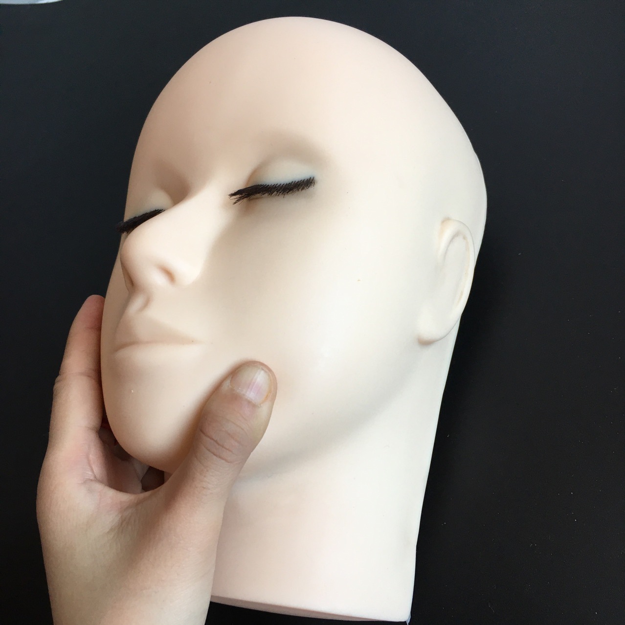 带睫毛头模 嫁接睫毛工具 练习假人头 人头模型