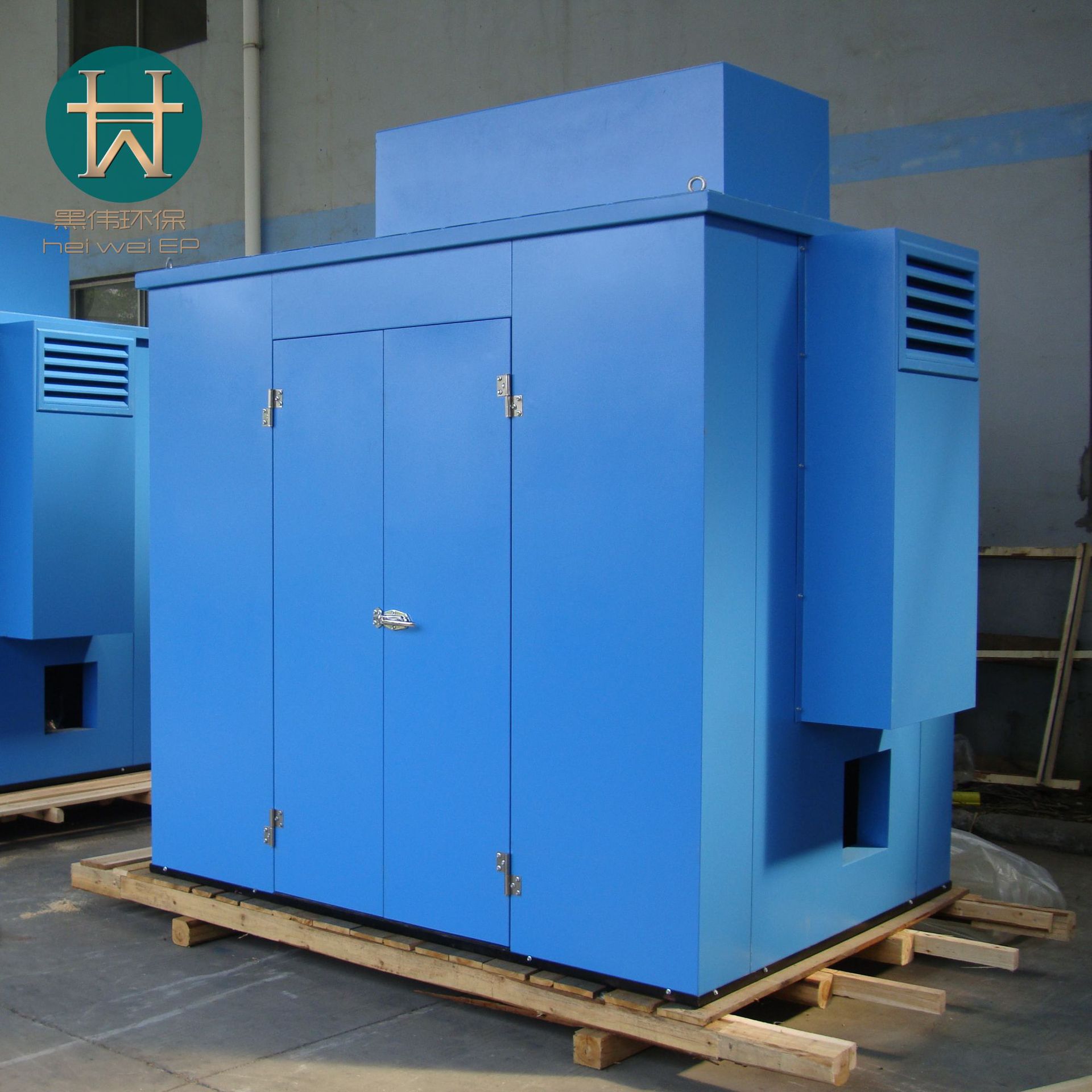 罗茨鼓风机隔音罩消声隔音房三叶罗茨风机消声器支持定做降噪厂家