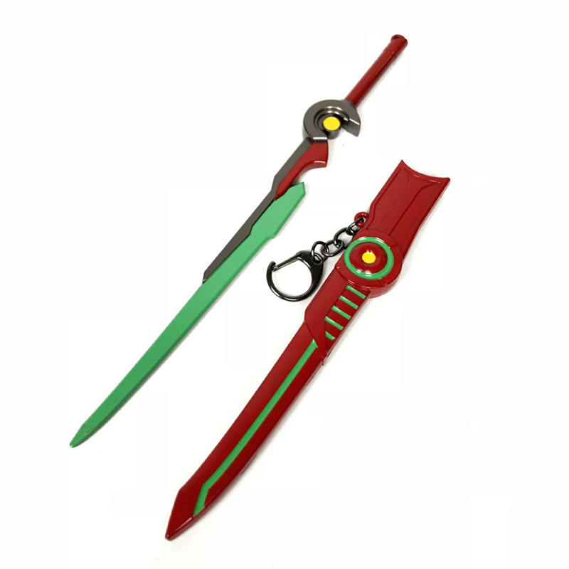 亚索武士刀王者武器李白生来好动时尚潮男带鞘刀合金武器模型